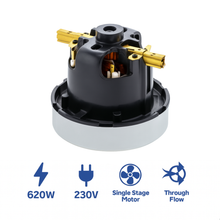 Henry Motor Numatic Hetty Through Flow 620W 720W DL1553T DL1653T 205840 160 Models