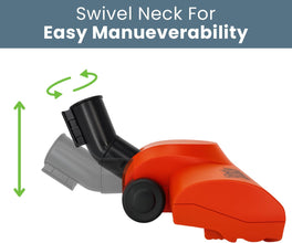 Henry Turbo Brush Head Tool for Hetty James Numatic Hoover Floor 32mm Turbine  Nozzle Attachment Red