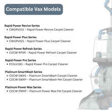 Vax Wash Tool Antimicrobial SpotWash Upholstery 2in1 Rapid Power SmartWash Brush Cleaner Attachment