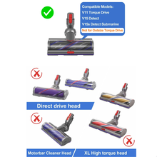 Dyson V15 Brushroll Roller & End Cap for SV22 SV47 Detect Anti Hair Wrap Brush Head 971655-01