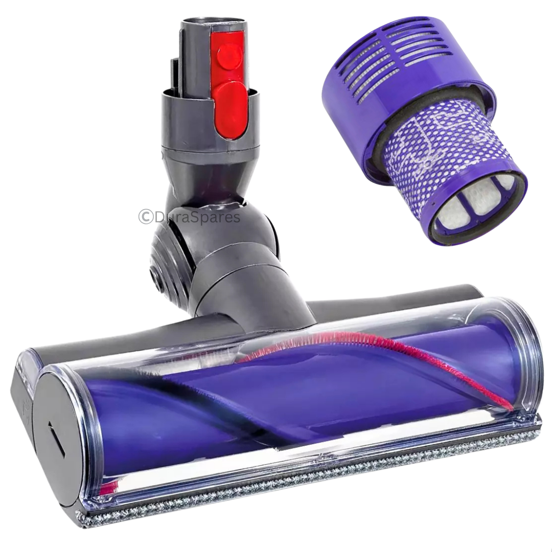 Dyson V10 Brush Head & Filter SV12 Floor Cleaner Tool