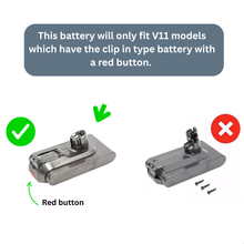 Dyson V11 Battery SV15 SV16 SV17 SV18 SV28 CLICK IN TYPE Power Pack