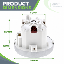 Miele Motor C1 C3 S8 Complete Classic Extreme Cat Dog 1600W 7890581 MRG412-42/2