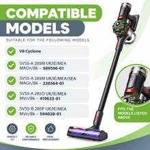 Dyson SV55 Brush Head V8 Cyclone Motorhead Floor Tool SV55-A Black 975289-01
