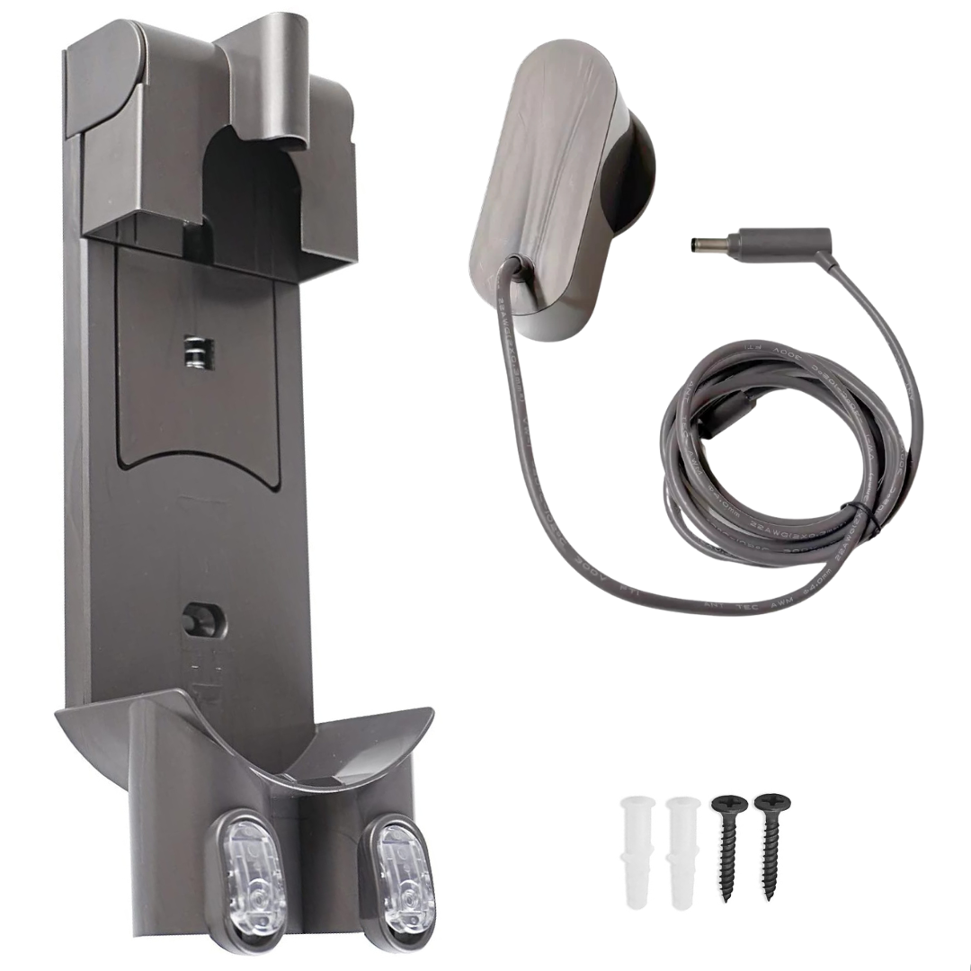 Dyson V6 Wall Mount & Charger Plug DC62 DC59 DC58 Charging Docking Station SV03 SV04 SV05 SV06 SV07 SV09