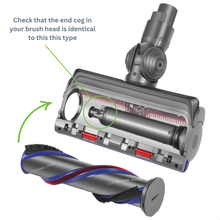 Dyson V15 Brushroll Roller & End Cap for SV22 SV47 Detect Anti Hair Wrap Brush Head 971655-01