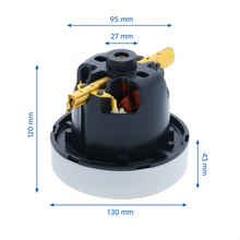 Henry Motor Numatic Hetty Through Flow 620W 720W DL1553T DL1653T 205840 160 Models
