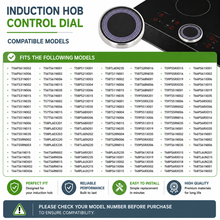 Genuine Neff Induction Hob Twistpad Control Dial Knob Red light