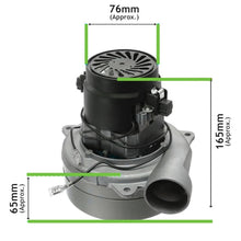 Ametek Motor 2 Stage Tangential Carpet Cleaner Vacuum 5.7