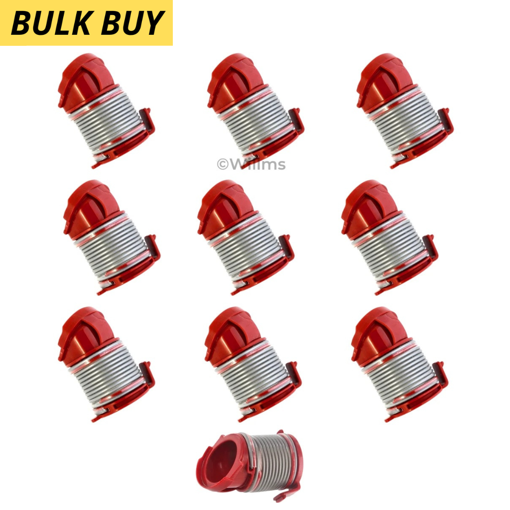 Dyson DC40 Internal Hose DC42 Lower Duct Pipe Tube Red Animal (x10 Bulk Buy)