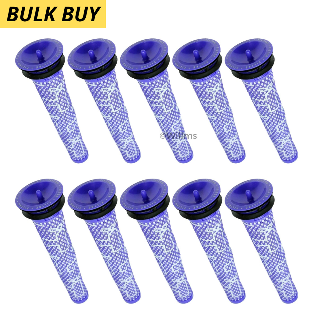 Dyson V6 V7 V8 Filter Pre Motor Suction (x10 Bulk Buy)